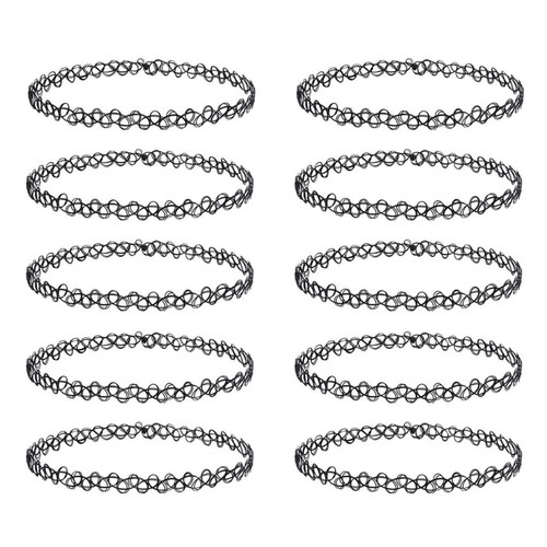 Tattoo choker stretch necklace - tattoo,