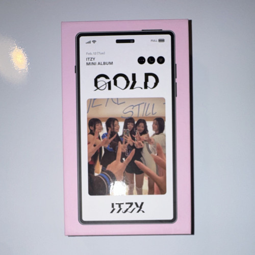 Itzy gold phone - gold-, edition