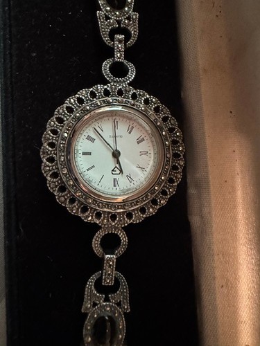 Vintage sterling marcasite - vintage,