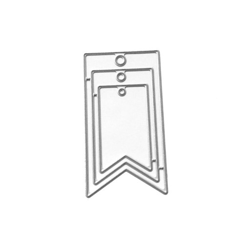 Hanging tag metal cutting - hanging,