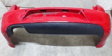 30364 3B SEAT EXEO REAR BUMPER IN RED WITH PARKING SENSOR HOLES 3R9807421A