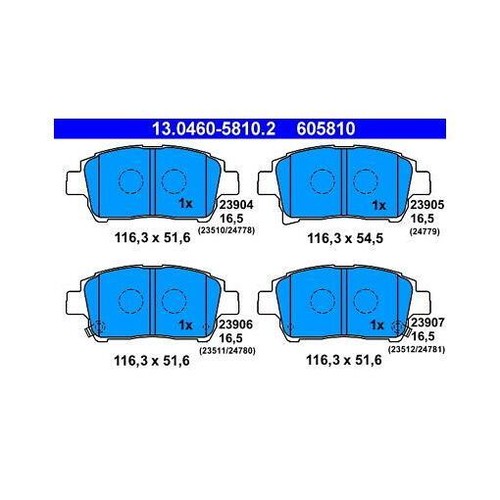 0460 5810 ate brake - 13.0460-5810.2,