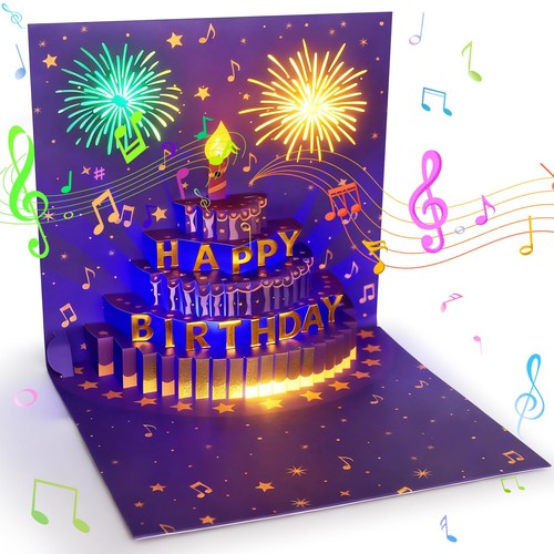 Pop musical birthday - 3d,