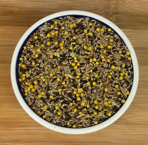 Mixed canary bird seed - seed, food