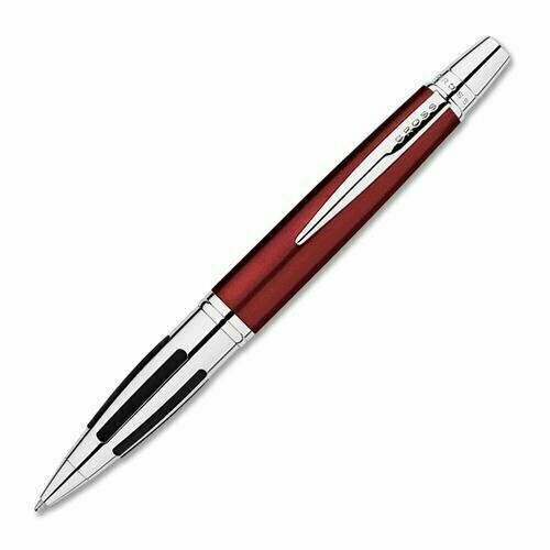 Cross contour red ballpoint - contour,