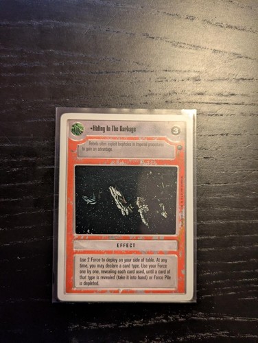 Star wars ccg dagobah hiding - wars,
