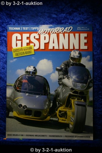 Motorcycle sidecars 85 - no.,