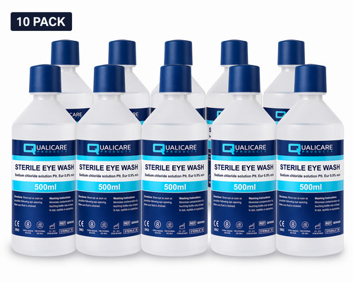 Eye wash 500ml - bottles, sterile