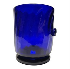 Signed Bristol Blue Hand Blown