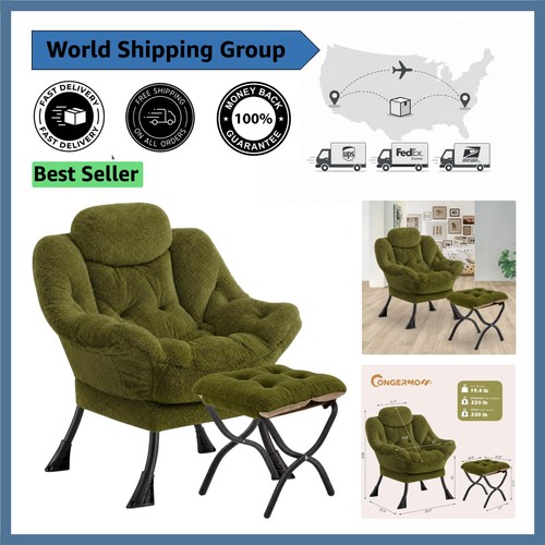 Soft fabric armchair - fabric, with
