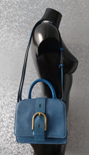 Fossil Blue Cow Hide Leather