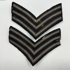 Genuine WW2 RAF Royal Air Force Sergeants Rank Stripes