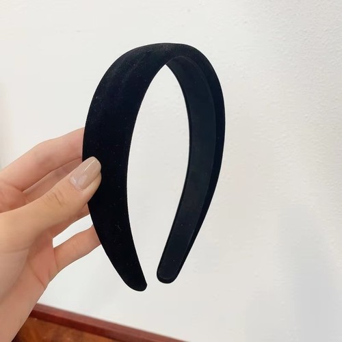 Velvet aliceband hair band - velvet,