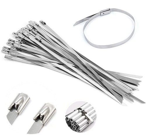 Stainless steel cable ties - stainless,