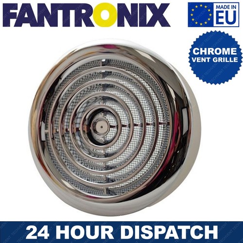 100mm chrome air - chrome, grille