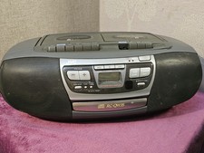 JVC RC-QW35 Portable Radio/CD/Double Cassette Boombox - PLEASE READ