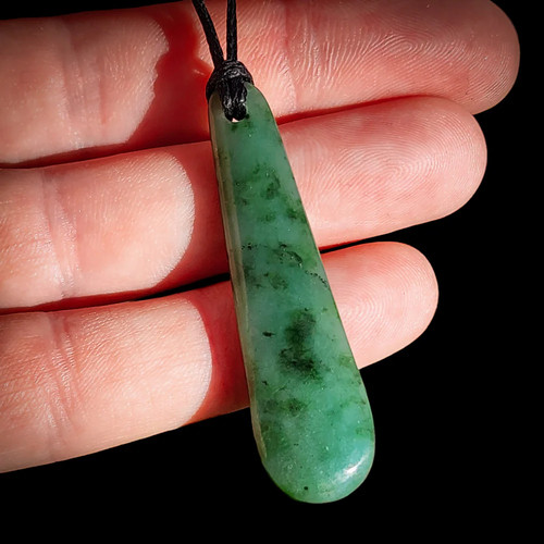 Greenstone pounamu drop - greenstone,