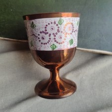 Antique Copper Luster Lusterware / Lustre Lustreware Goblet Cup England