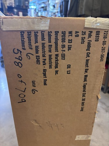 Unopened box gi - box, of