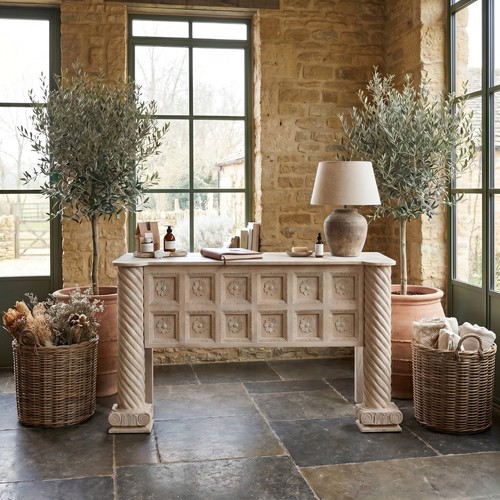 Wooden french rustic reception - wooden,