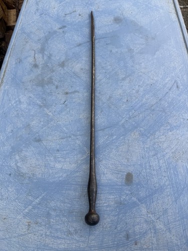 Vintage cast iron fire - iron,