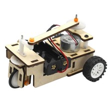 Wooden DIY Tricycle Model Kit