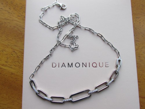 Sterling silver necklace - silver,