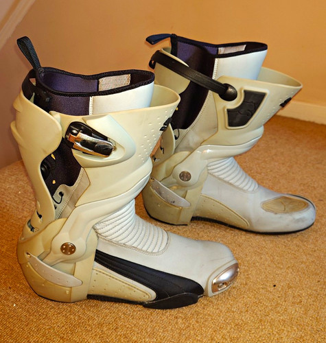 Puma motorcycle boots size - motorcycle, uk