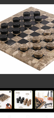 Marble range checkers - marble,