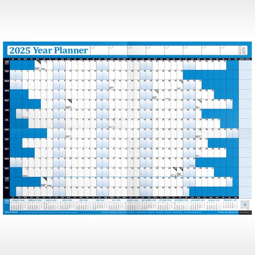 2025 year wall - year, for