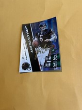 2010 Panini Adrenalyn XL Ultimate Signature Jay Cutler Bears U6 NM