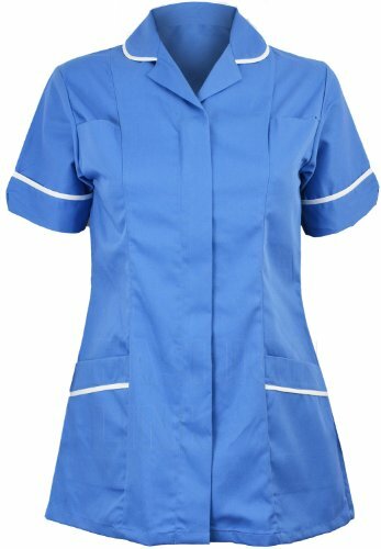 Nurse uniform ladies collared - ladies,
