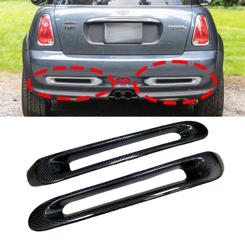 Real carbon fiber rear bumper - real,