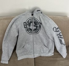 G-Unit Hoodie Mens XL Gray Zip