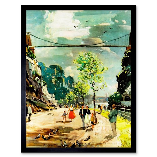 Painting clifton suspension - clifton,