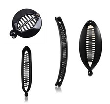 Women's hair do Long Banana Hairpin Clips Catch Ponytail Hair Accessories Girls