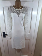 Frank Lyman White Patterned