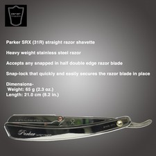 Cut throat Razor SRX by Parker