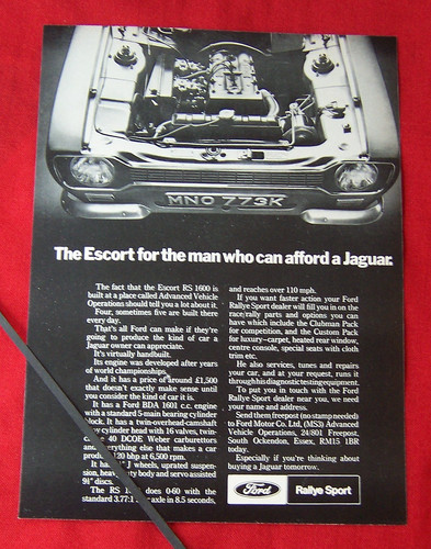 Ford escort 1600 - 1600, rallye