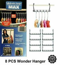 Magic Clothes Hangers, Space Saving Hanger Organizer Standard Non Slip Hangers