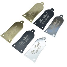3 Hole Metal Guitar Truss Rod Cover CUSTOM/STANDARD Print fits Epiphone LP/SG