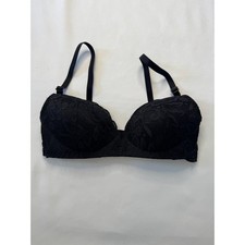 M&S Black Lace Bra - 34C