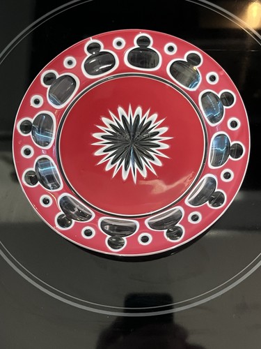 Bohemian moser cased glass - bohemian,