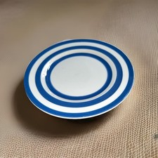 1950s Blue And White Stripe