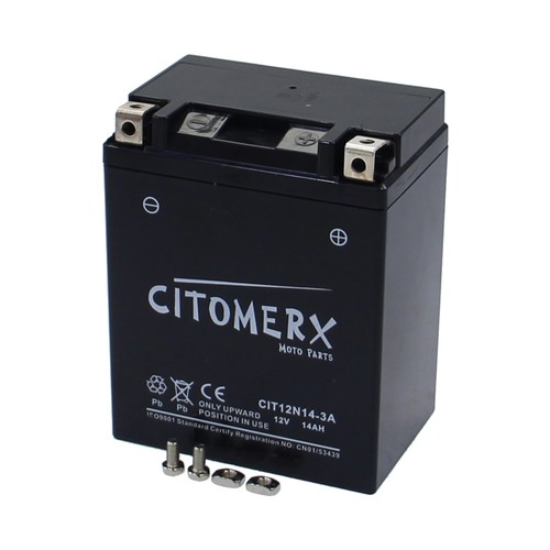Battery gel yb14l - battery, yb14l-a2