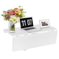 Wall Mounted Table Folding Multi-use Drop-Leaf Laptop Desk Space Saving Hanging