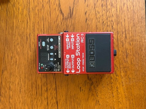 Boss loop station - rc-3, pedal