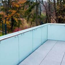 Frosted Satin Toughened Glass Balustrade Panels Balcony Decking Stairs