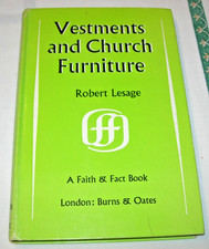 Vestments & Church Furniture 