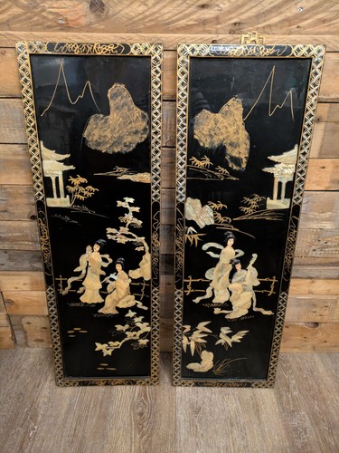 Pair chinese mother pearl - chinese,